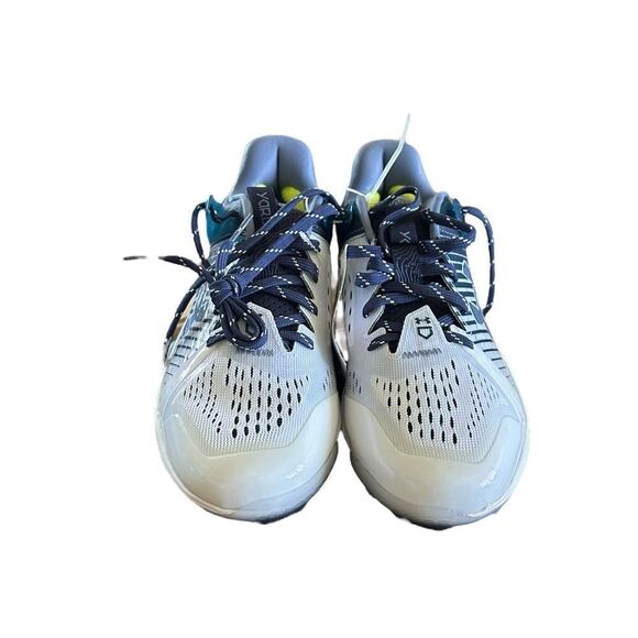 Under Armour Men's Yard Low Turf Baseball Shoe, Royal White & Blue New - Picture 2 of 8